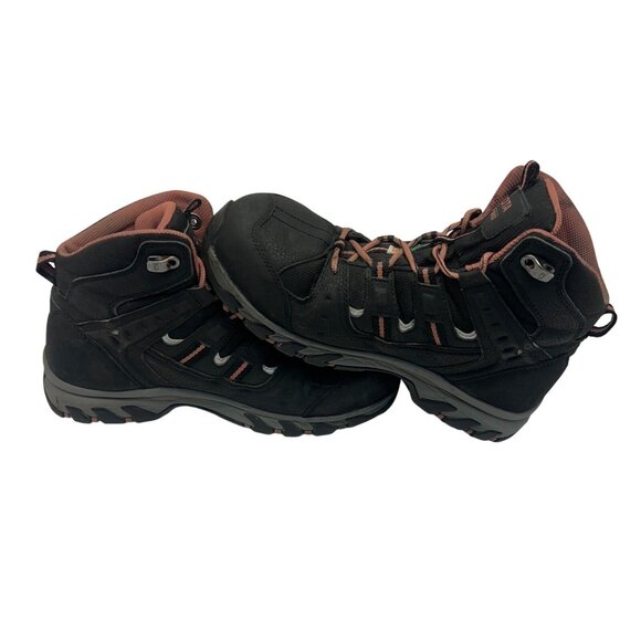 Dakota Women’s Mid-Cut Alum Toe Comp Plate 2007 Hiker Boots Black/Pink Size 8.5M - Picture 6 of 8
